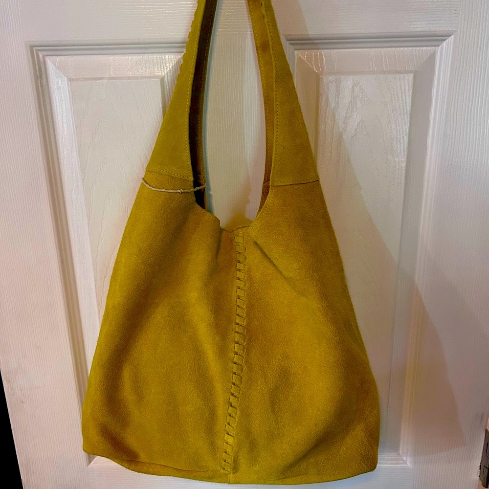 Yellow Hobo Bag